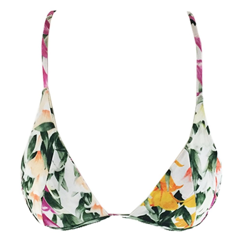 Stone Fox Swim Isla Top  in Lei Stand